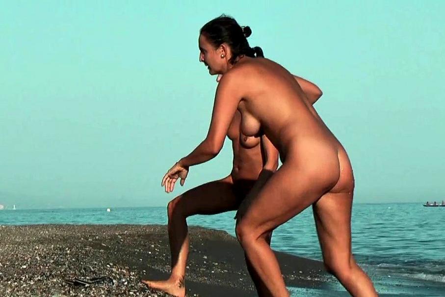Beach Couple Nude Tne