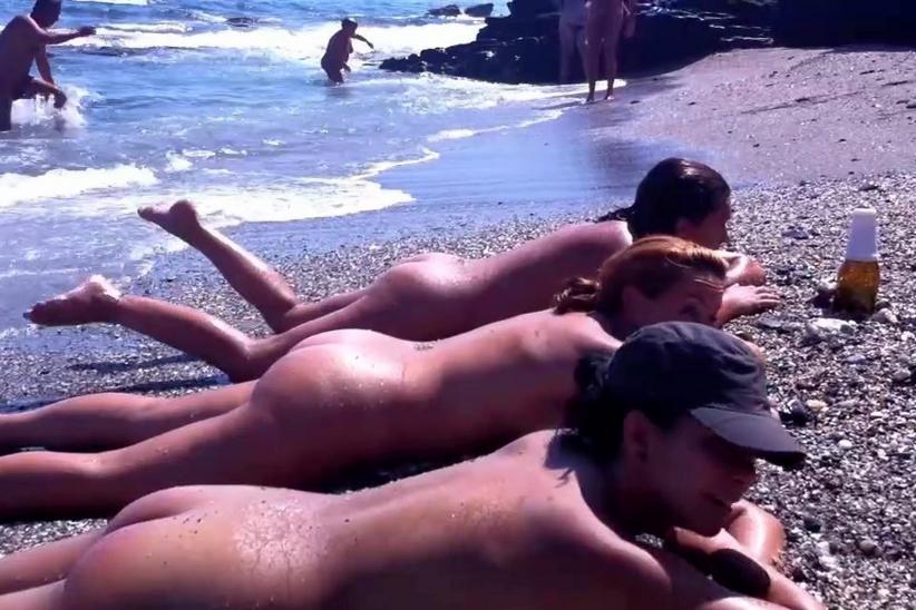 Topless Beach Sex