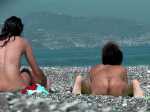 girls on beach bikini nude