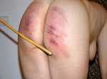 severe caning dvd bdsm bench spanking